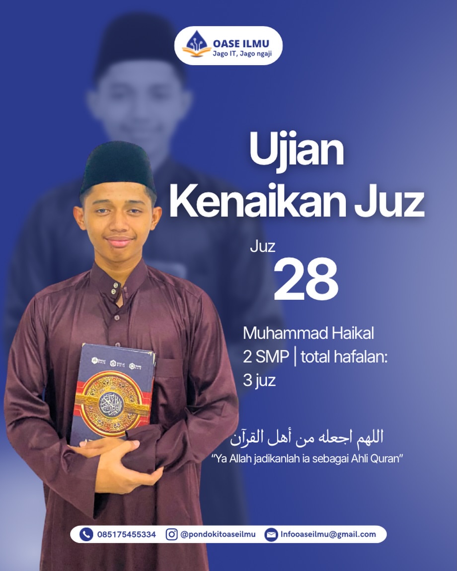 Ujian Kenaikan Juz Haykal